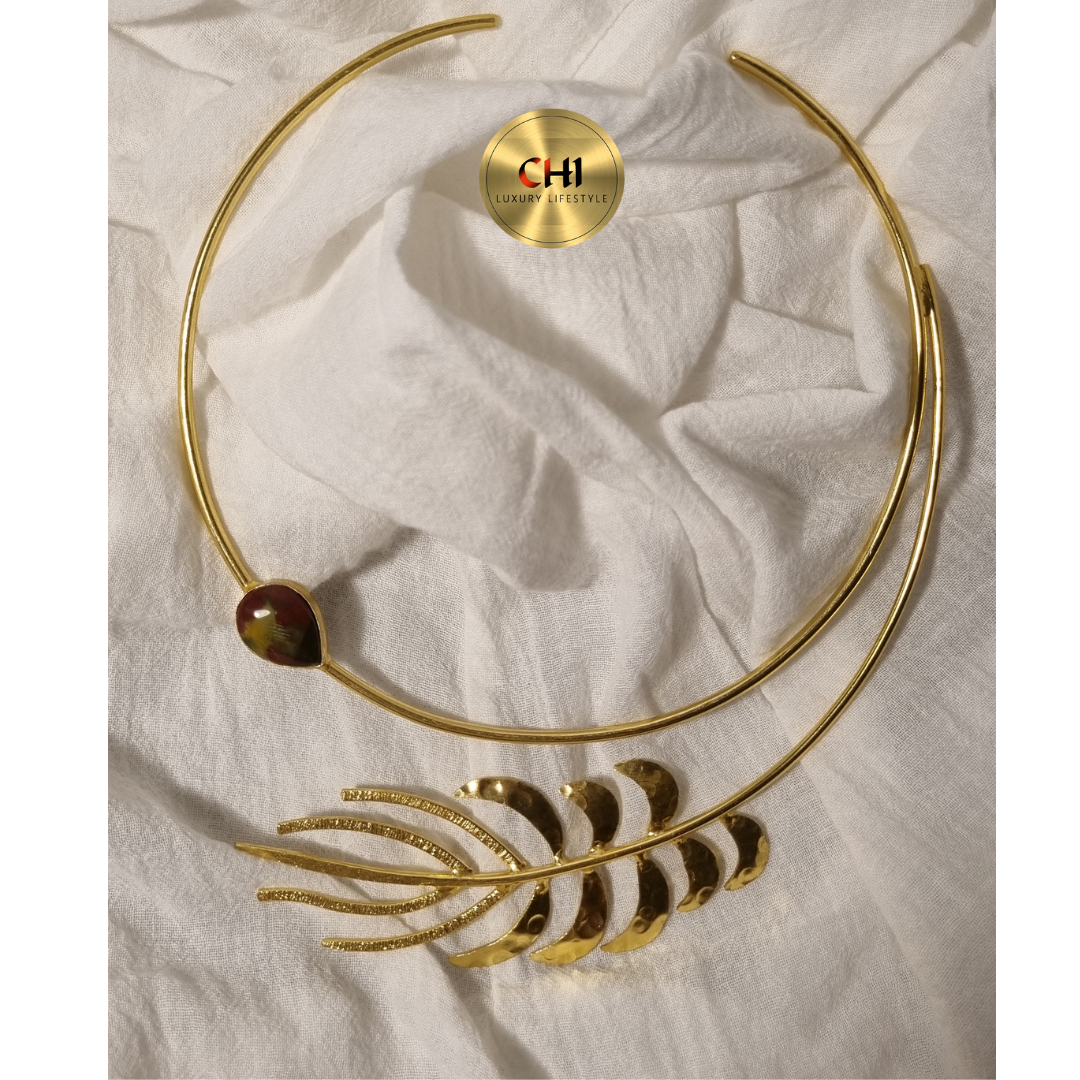 Brass Murli Pendant Necklace