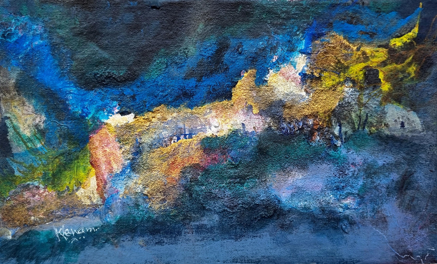 Blue abstract 2