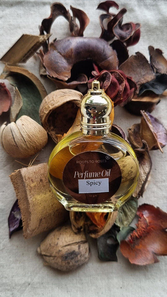 Spicy Perfume Oil - Cinnamon Musk Wood