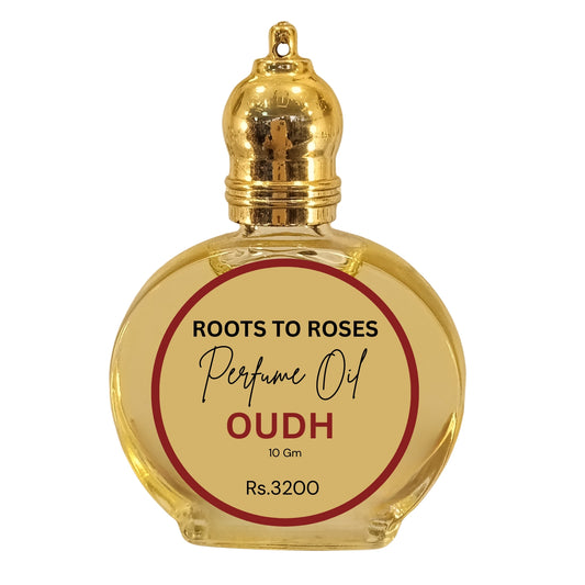 Oudh Perfume Oil - Royal Wood Fragrance by Roots To Roses