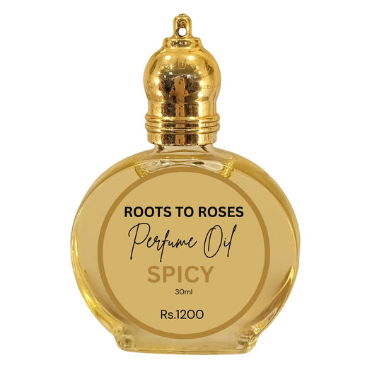 Spicy Perfume Oil - Cinnamon Musk Wood