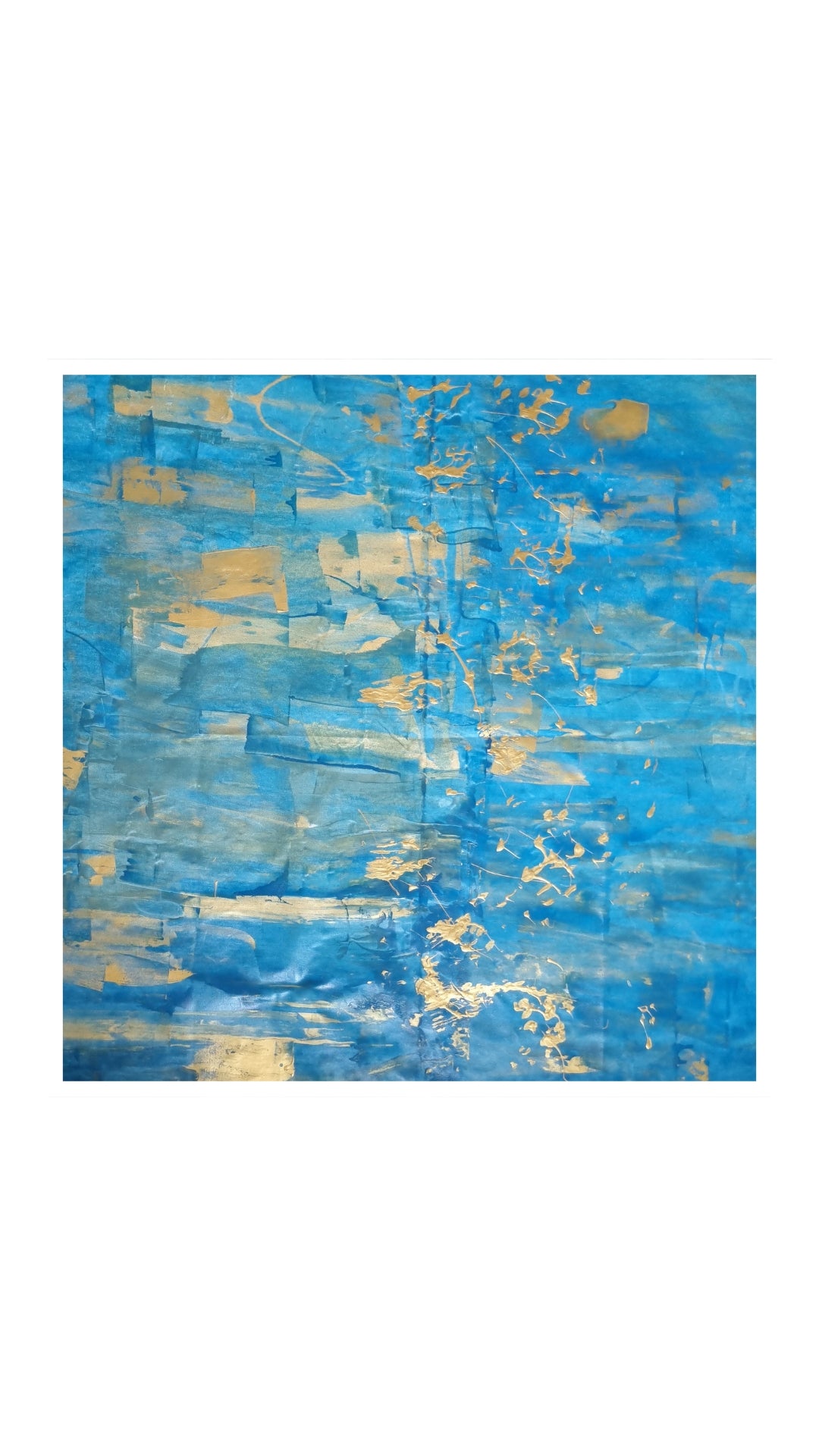 Celestial Script - Original Oil Painting on Mounted Canvas