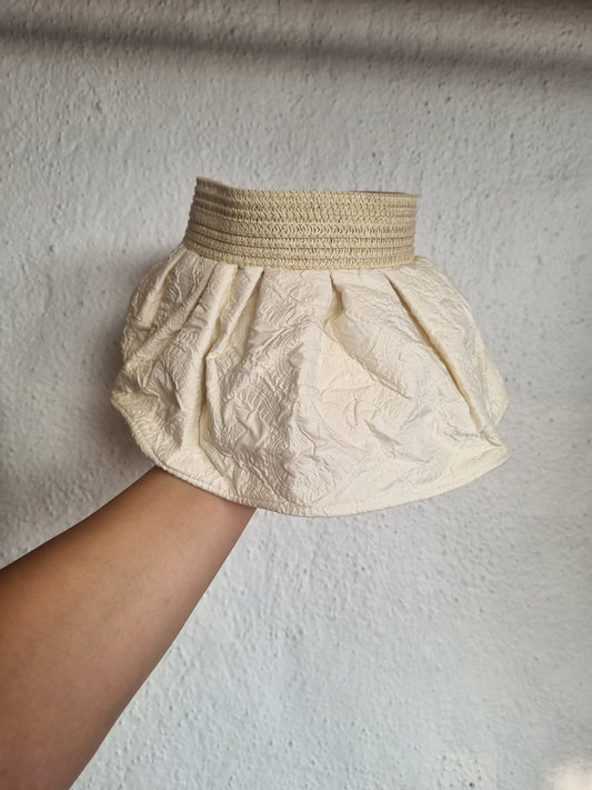 Thick Linen Visor Hat - Lightweight Sun Protection